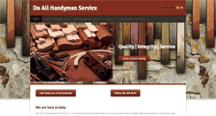 Desktop Screenshot of do-allhandymanservice.com
